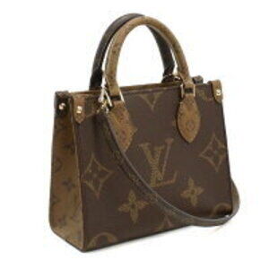 Louis Vuitton On the Go Handbag Brown